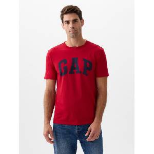 GAP Тениска Everyday Soft с лого GAP GAP | Cherven | МЪЖЕ | XS - zoot - 40,97 лв