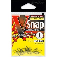 Decoy sn2 v snap ns black karabínka 13 ks farba ns black rozmer 1 typ vsnap