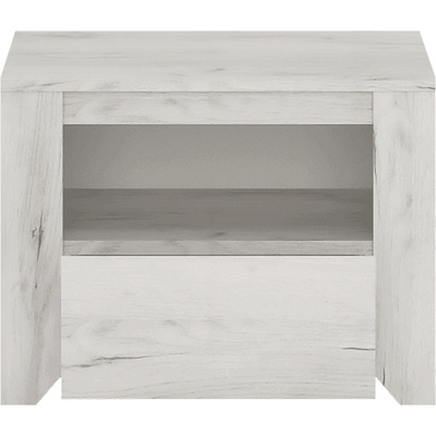 Нощно шкафче Angel New бял крафт