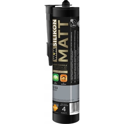WIM silikon matt 1/00 300 ml bílá