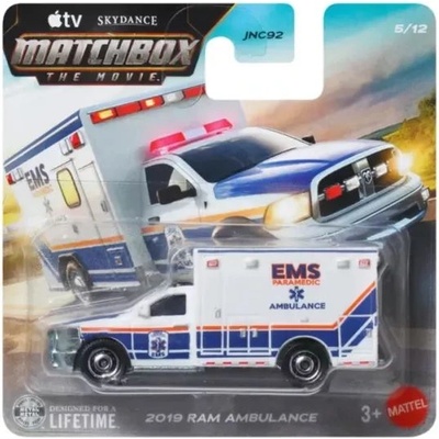 Mattel Matchbox: умален модел 2019 Ram линейка (JND13)