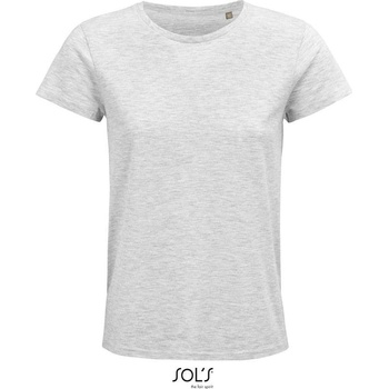 SOL'S Crusader Women Dámske tričko z bio bavlny sivá ash