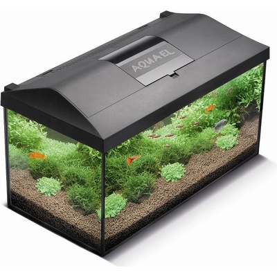 Aquael Leddy Day & Night 75 Rect. akvarijní set černý 105 l