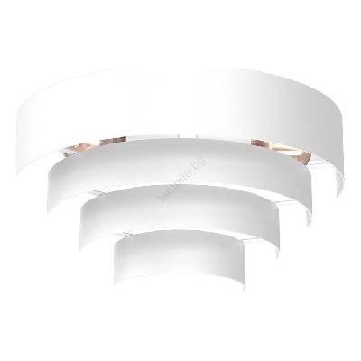 Аплик RINGS 2xE27/15W/230V бял (LU3516)