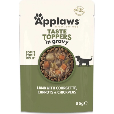 Applaws Taste Toppers in Sauce jahňacie, mrkva, cuketa a cícer 24 x 85 g