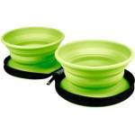 KIWI WALKER Пътна двойна купа Kiwi Walker 2 x 350 мл зелена