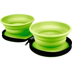 KIWI WALKER Пътна двойна купа Kiwi Walker 2 x 350 мл зелена