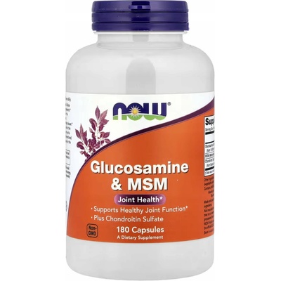 Now Foods Glukosamin a MSM 180 kapsúl