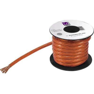 Tru Components 1567037 ukostrovací kábel 1 x 25 mm² červená 5 m