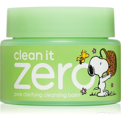 Banila Co Banila Co. clean it zero Pore Clarifying Snoopy Edition балсам за почистване и премахване на грим за разширени пори 100ml