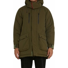 Deus Ex Machina Hiemal Padded Long jacket Moss Green lyžiarska bunda