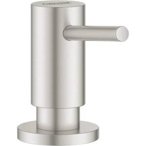 GROHE Cosmopolitan дозатор за перилен препарат, матиран хром, Supersteel (40535DC0) Мивка за вграждане