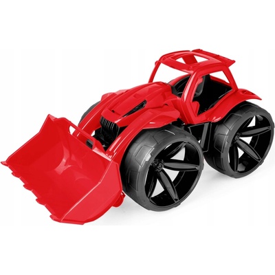 Wader Buldozer Maximus červený 68x33x31 cm