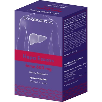 Slovakiapharm Hepa Essens forte 600 mg 30 kapsúl