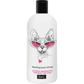 LaQ Душ гел за коса и тяло LaQ Music Purifies Kitten (838906)
