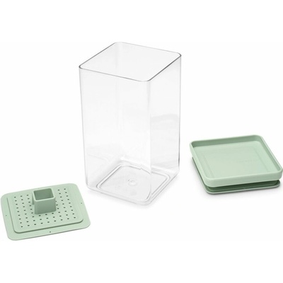 Brabantia Tasty+ zavařovací sklenice průhledná/tyrkysová/zelená