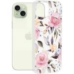 Techsuit Калъф за iPhone 15 Plus - Marble Series - Chloe White (KF2314118)