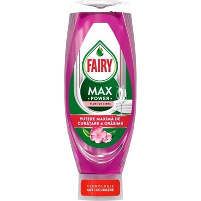 Fairy Mercury Max Power Черешов цвят, препарат за съдове, 0.73 л (8700216787444)