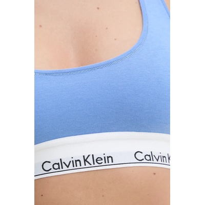 Calvin Klein Underwear Сутиен Calvin Klein Underwear в синьо с изчистен дизайн 0000F3785E (0000F3785E)