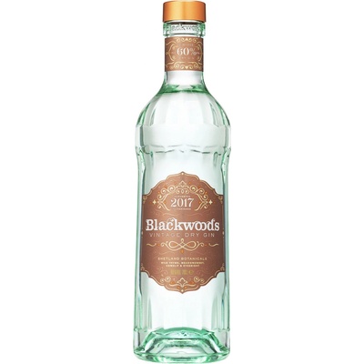 Blackwoods Vintage Dry Gin 2017 60% 0,7 l (čistá fľaša)