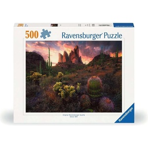 Ravensburger Пъзел Ravensburger от 500 части - Кактуси (7012001380)