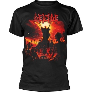 Deicide Риза To Hell With God Unisex Black S (PH12687S)