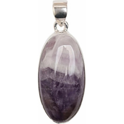 Nefertitis Ametyst chevron přívěsek stříbro P1196 NF64005