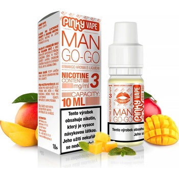 Pinky Vape Man Go-Go 10 ml 3 mg