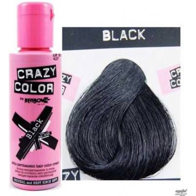 Crazy Color barva na vlasy Black
