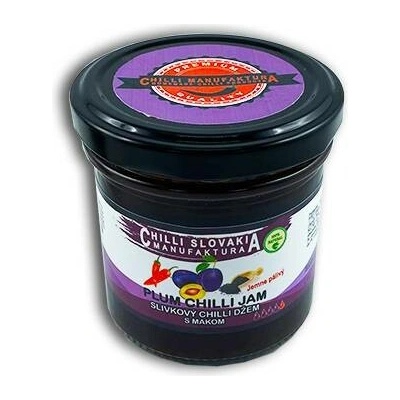 CHILLI JAM Švestkový s mákem 150 g