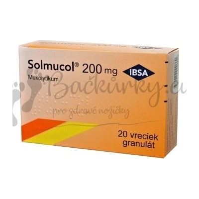 SOLMUCOL 200MG POR GRA SOL SCC 20
