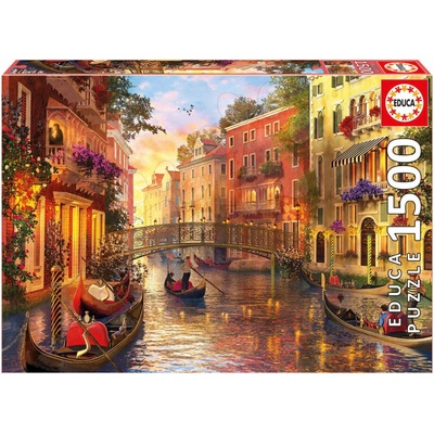 Educa Sunset at Venice 1500 dielov