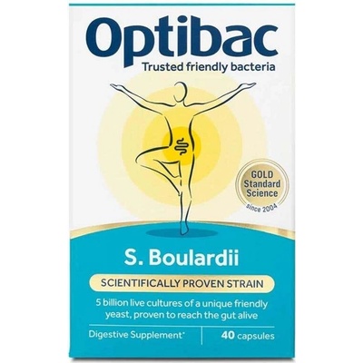 Optibac Saccharomyces Boulardii 40 kapsúl