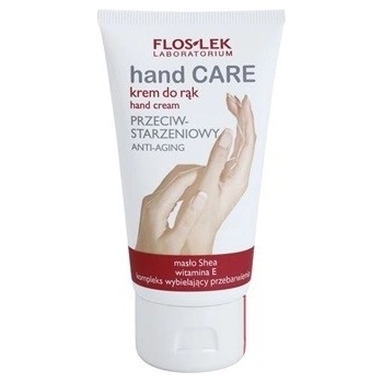 FlosLek Laboratorium Hand Care Anti-Aginig krém na ruce proti příznakům stárnutí (Shea Butter, Vitamin E, Whitening Complex) 75 ml