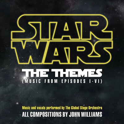 Global Stage Orchestra - Star Wars the Themes / Clear Black / Viny LP