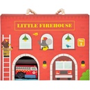 Lamps Hasičská stanice herní set s figurkami a vrtulníkem