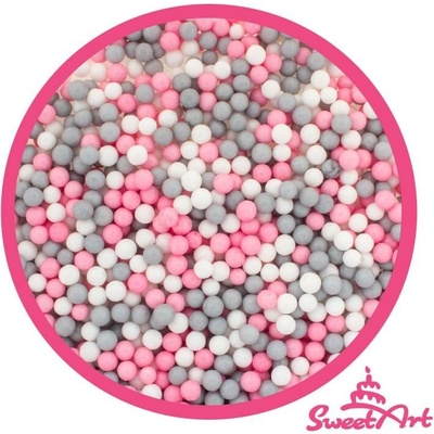 SweetArt cukrové perly Kitty mix 5 mm 1 kg
