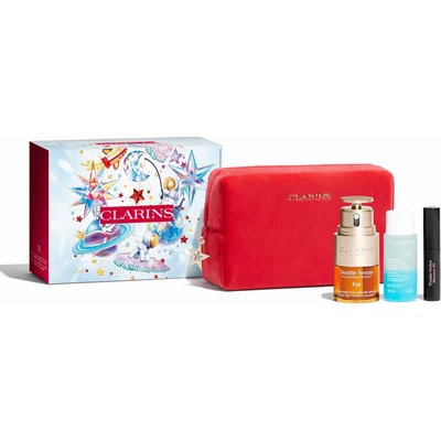 Clarins КОМПЛЕКТ CLARINS Double Serum Eye Collection Set Продукт за очи дамски 20ml