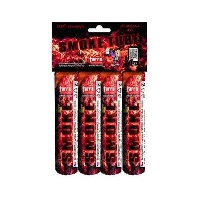 Dýmovnice červená 4 ks