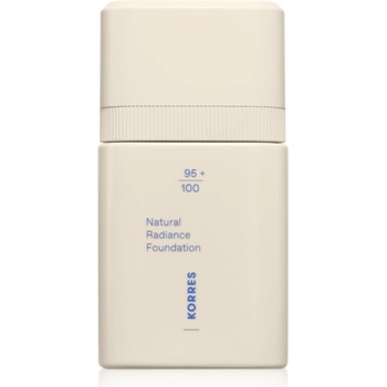 Image 1 of Korres Natural Sheer Foundation лек фон дьо тен за естествен вид цвят 01 Light 30ml