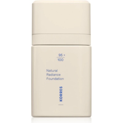 Korres Natural Sheer Foundation лек фон дьо тен за естествен вид цвят 01 Light 30ml