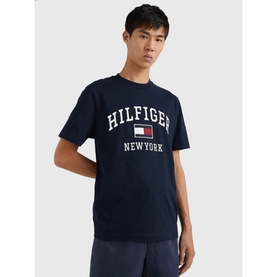 Tommy Hilfiger pánske tričko Modern Varsity modré