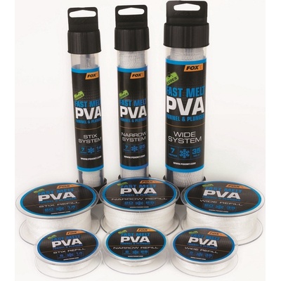 Fox Edges PVA Punčocha Fast Melt PVA Mesh System 7 m 35 mm Wide