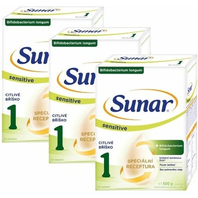 Sunar Sensitive 1 3 x 500 g