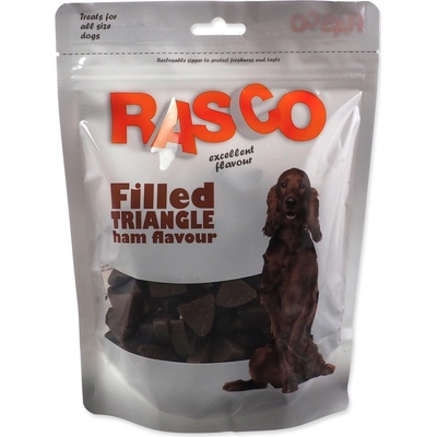 Rasco plnený trojuholníček šunková príchuť 2,2cm 450 g
