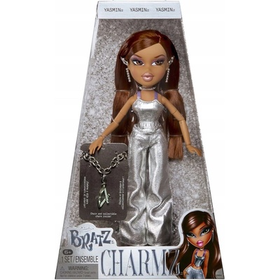 Bratz Charmz Yasmin Módna Bábika so zberateľským náramkom Charm