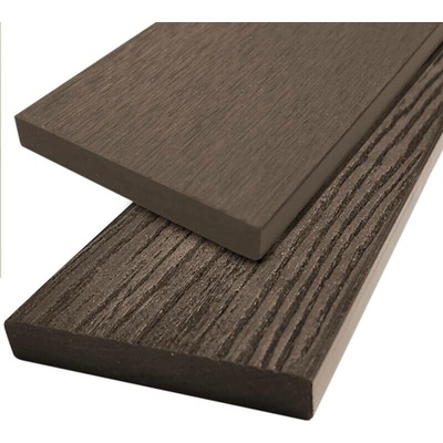 Dřevoplast WPC plotovka 85x13 mm, hladká, rovná, palisandr barva:: palisandr, Délka v mm: 3000 mm