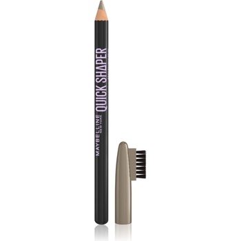 Maybelline new york Quick Shaper прецизен молив за вежди с четка цвят 02 Blonde