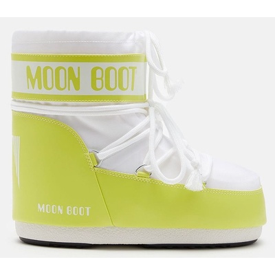 Moon Boot Icon Low Nylon Cyber Lime/White