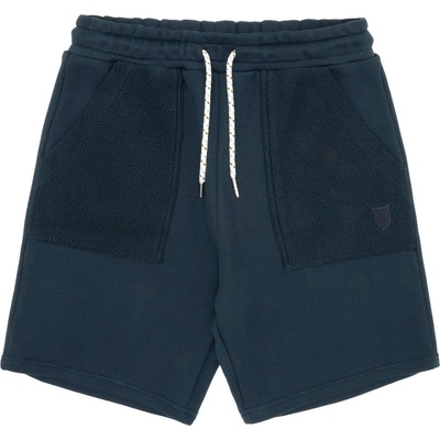 KnowledgeCotton Apparel Мъжки къси панталони Knowledgecotton apparel Birch Sweat Shorts - Total Eclipse - размер XS (012-3725-0211)